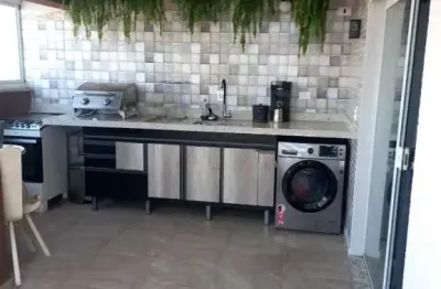 Cobertura duplex à venda - 3 dormitórios, 102m² - lazer completo - próximo à padaria palácio do pão