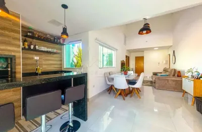 Cobertura com elevador à venda, 132 m² por r$ 830.000,00 - campestre - santo andré/sp