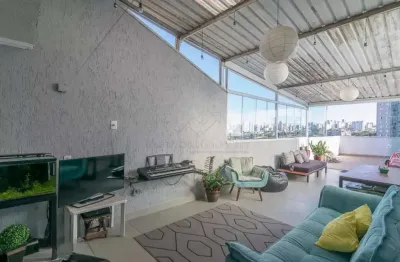Cobertura à venda 144m² por r$ 620.000 - vila metalúrgica - santo andré/sp