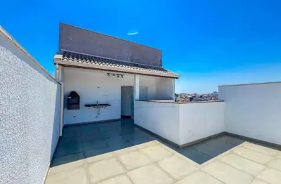 Cobertura sem condomínio com 2 quartos por r$ 307 mil à venda no jardim progresso em santo andré/sp