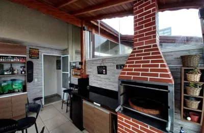 Cobertura com 2 dormitórios à venda, 80 m² no jardim ipanema - santo andré/sp