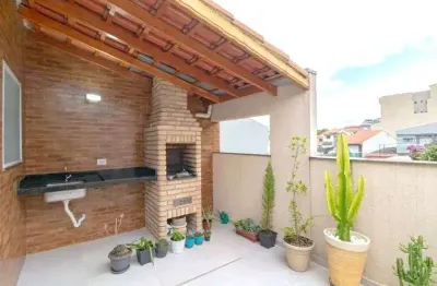 Cobertura com 2 dormitórios à venda, 110 m² por R$ 450.000,00 - Vila Lucinda - Santo André/SP