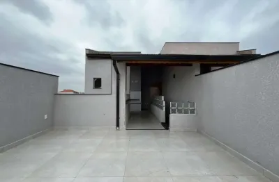 Cobertura com 2 dormitórios à venda, 80 m² por r$ 403.000,00 - casa branca - santo andré/sp