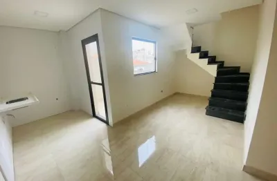 Cobertura com 2 dormitórios à venda, 96 m² por R$ 457.000,00 - Vila Humaitá - Santo André/SP