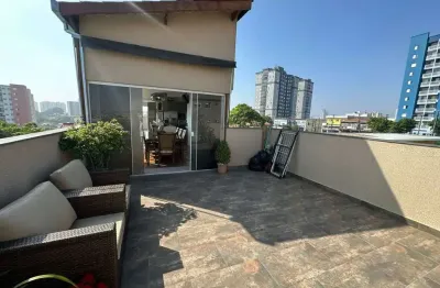 Cobertura com 4 dormitórios à venda, 170 m² por R$ 1.000.000,00 - Jardim Jamaica - Santo André/SP
