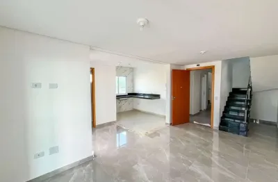 Cobertura com 3 dormitórios à venda, 110 m² por R$ 640.000 - Parque São Vicente - Mauá/SP