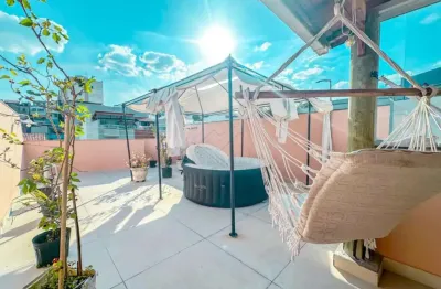 Cobertura com 3 dormitórios à venda, 162 m² em santa maria - santo andré/sp