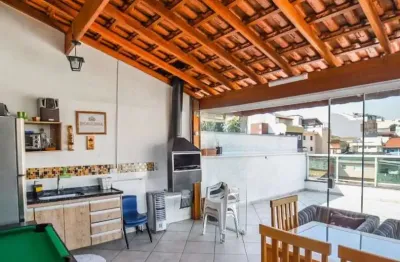 Cobertura com 2 dormitórios à venda, 114 m² por r$ 488.000,00 - vila marina - santo andré/sp