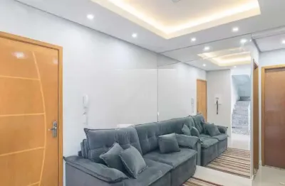 Cobertura com 2 dormitórios à venda, 141 m² por R$ 640.000,00 - Vila Scarpelli - Santo André/SP