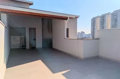 Cobertura com 2 dormitórios à venda, 114 m² por R$ 580.000,00 - Vila Valparaíso - Santo André/SP