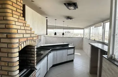 Cobertura com 3 dormitórios à venda, 163 m² por r$ 690.000,00 - vila alzira - santo andré/sp