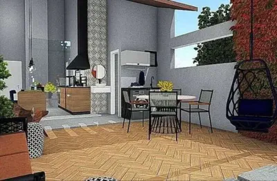 Cobertura com 2 dormitórios à venda, 83 m² por r$ 460.000,00 - vila eldízia - santo andré/sp