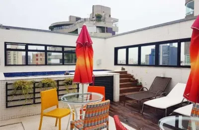 Cobertura com 2 dormitórios à venda, 305 m² por r$ 3.700.000,00 - jardim - santo andré/sp