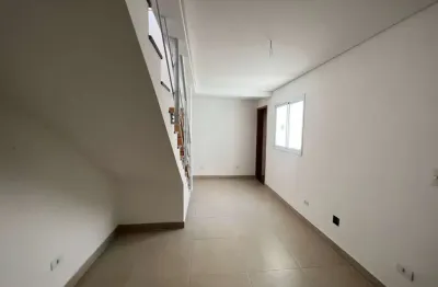 Cobertura com 2 dormitórios à venda, 100 m² por r$ 480.000,00 - vila alto de santo andré - santo andré/sp