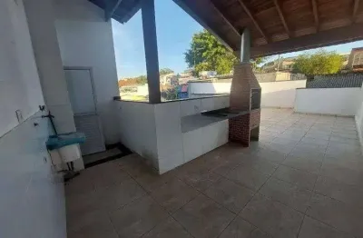 Cobertura com 2 dormitórios, 106 m² - venda por r$ 428.000,00 ou aluguel por r$ 2.700,00/mês - vila linda - santo andré/sp