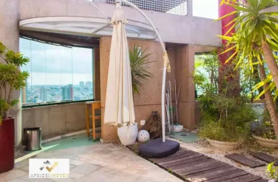 Apartamento com 5 dormitórios à venda, 414 m² por r$ 3.200.000,00 - jardim - santo andré/sp