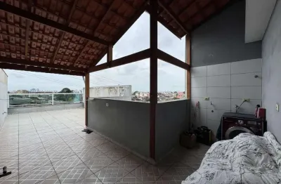 Cobertura com 2 dormitórios à venda, 98 m² por r$ 420.000 - jardim do estádio - santo andré/sp