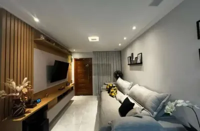 Casa térrea á venda com 02 dormitórios, com área gourmet na vila scarpelli -santo andré/sp