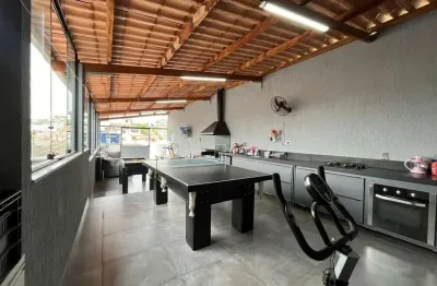 Sobrado com 4 dormitórios para alugar, 300 m² por r$ 3.117,00/mês - vila guaraciaba - santo andré/sp