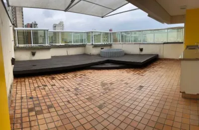 Apartamento cobertura com 3 dormitórios à venda e locação, 250m² no bairro jardim - santo andré/sp