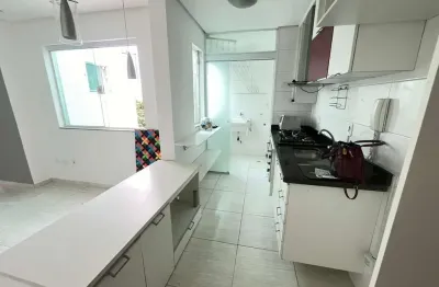 Apartamento com 2 dormitórios à venda, 50 m² na vila alzira - santo andré/sp