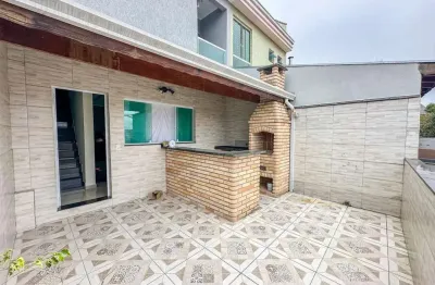 Sobrado com 3 dormitórios para alugar, 111 m² vila amábile pezzolo - santo andré/sp