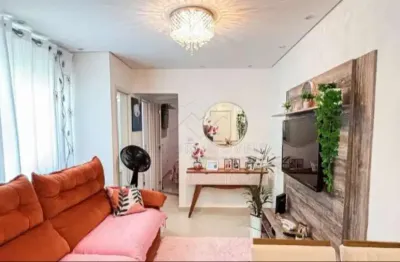 Apartamento com 02 dormitórios para locação , 53 m² no bairro vila camilópolis santo andré/sp