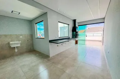 Cobertura com elevador à venda  com 02 quartos 1 suíte,100,00m²  - parque jaçatuba - santo andré/sp