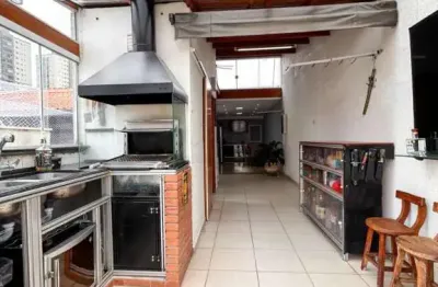 Cobertura com 3 quartos à venda, 160m² por r$ 685.000,00 - vila humaitá - santo andré/sp