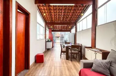 Cobertura com 3 quartos à venda, 136m² por r$ 637.000,00 - vila pires - santo andré/sp