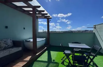 Cobertura com 02 quartos à venda, 88m² por r$ 565.000,00 - vila pires - santo andré/sp