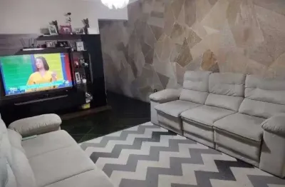 Sobrado com 4 dormitórios à venda, 176 m² por r$ 585.000,00 - vila scarpelli - santo andré/sp