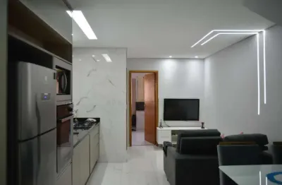 Cobertura  com 96m², 01 quarto e 1 vaga com excelente localização na vila pires - santo andré/sp