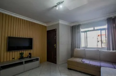 Sobrado à venda com 116m², 3 quartos e 3 vagas no parque das nações, santo andré/sp