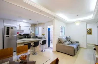 Apartamento com 2 quartos à venda, 60m² por r$ 420.000,00 - campestre - santo andré/sp
