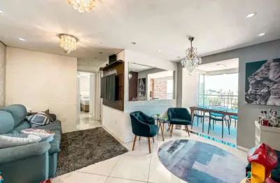 Apartamento com 02 dormitórios à venda, 72 m² por r$ 685.000,00 - vila valparaíso - santo andré/sp