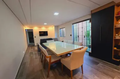 Sobrado com 03 dormitórios e 02 vagas proximo ao parque central-  jardim cristiane, santo andre/sp