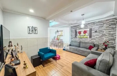 Casa com 02 dormitórios à venda, 153 m² na vila tibiriçá - santo andré/sp