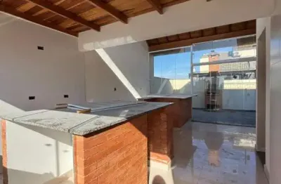 Cobertura com 1 dormitório à venda, 96m² por r$ 550.000 no campestre - santo andré/sp