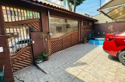 Sobrado com 03 dormitórios à venda, 150 m² na vila tibiriçá - santo andré/sp