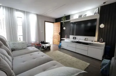 Sobrado á venda com 03 dormitórios e 03 suites com 02 vagas no campestre, santo andre/sp