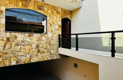 Sobrado com 3 dormitórios para alugar por r$ 3.693,00/mês - parque marajoara - santo andré/sp