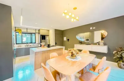 Luxuoso sobrado alto padrão  328m² á venda| 03 suítes | piscina aquecida | 06 vagas na vila alpina - santo andré/sp