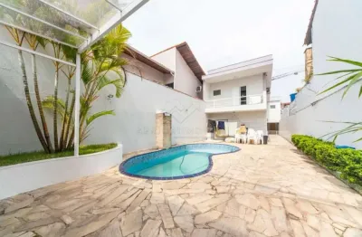 Sobrado à venda com 4 quartos e 322m2, 04 vagas no campestre - santo andré