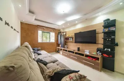 Sobrado com 190m², 3 quartos e 3 vagas na jardim alvorada, santo andré/sp