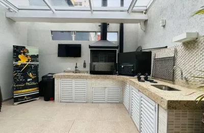 Sobrado com 3 dormitórios à venda, 175 m² por - jardim jamaica - santo andré/sp