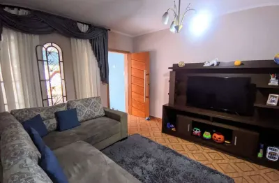 Sobrado com 3 dormitórios à venda, 185 m² por r$ 680.000,00 - vila pires - santo andré/sp