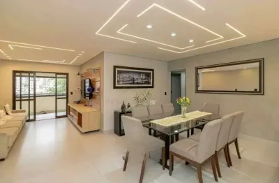 Apartamento mobiliado com 3 suítes à venda por r$ 1.350.000,00 ou para alugar por r$ 8.500,00, 142 m² - morada dos clássicos - centro - santo andré/sp