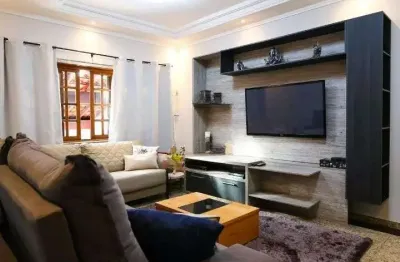 Sobrado com 03 dormitórios à venda, 125 m² por r$ 860.000,00 - vila scarpelli - santo andré/sp