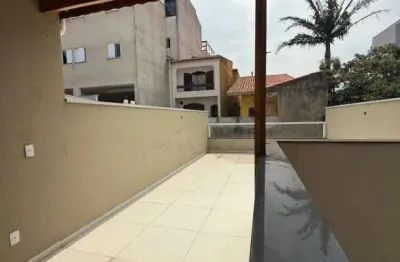 Cobertura com 2 dormitórios para locação, 98 m² por r$ 2.600,00 na vila curuçá - santo andré/sp